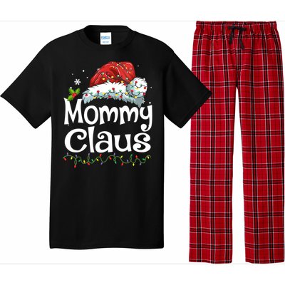 Mommy Claus Christmas Family Group Matching Pjs Xmas Light Gift Pajama Set