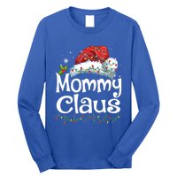 Mommy Claus Christmas Family Group Matching Pjs Xmas Light Gift Long Sleeve Shirt