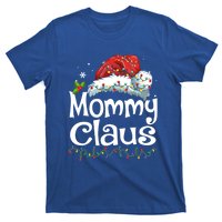 Mommy Claus Christmas Family Group Matching Pjs Xmas Light Gift T-Shirt