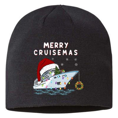 Merry Cruisemas Cruise Lovers Christmas Xmas Cute  Sustainable Beanie