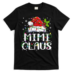 Mimi Claus  Christmas Lights Pajama Family Matching T-Shirt