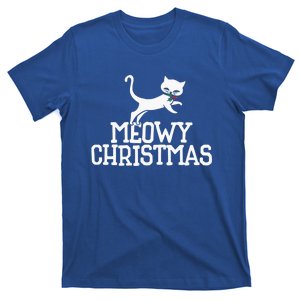 Meowy Christmas Cat Cute Meaningful Gift T-Shirt