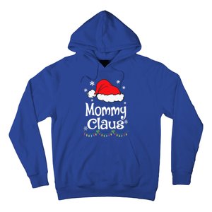 Mommy Claus Cool Gift Christmas Pajama Family Matching Xmas Gift Hoodie