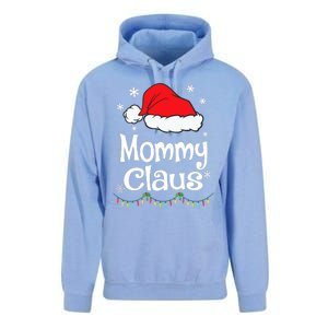 Mommy Claus Cool Gift Christmas Pajama Family Matching Xmas Gift Unisex Surf Hoodie