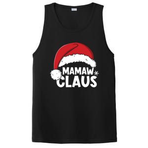 Mamaw Claus Christmas Family Matching Pajamas Xmas Santa Gift PosiCharge Competitor Tank