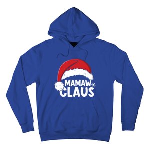 Mamaw Claus Christmas Family Matching Pajamas Xmas Santa Gift Hoodie