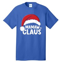 Mamaw Claus Christmas Family Matching Pajamas Xmas Santa Gift Tall T-Shirt