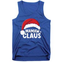 Mamaw Claus Christmas Family Matching Pajamas Xmas Santa Gift Tank Top