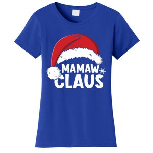 Mamaw Claus Christmas Family Matching Pajamas Xmas Santa Gift Women's T-Shirt