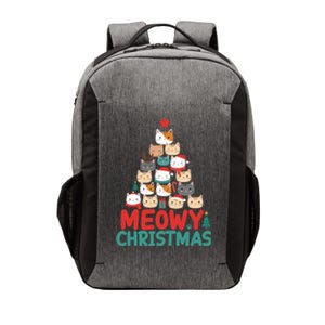 Meowy Christmas Cute Gift Vector Backpack