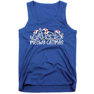 Meowy Catmas Cat Lover Christmas Great Gift Tank Top