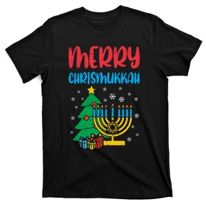 Merry Chrismukkah Christmas Cool Xmas Pajama Hanukkah Jewish Long Sleeve T-Shirt