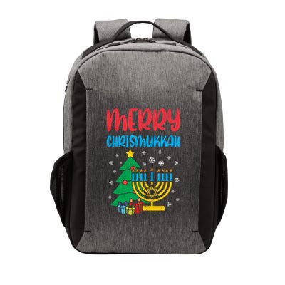 Merry Chrismukkah Christmas Cool Xmas Pajama Hanukkah Jewish Long Sleeve Vector Backpack