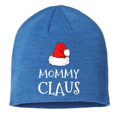 Mommy Claus Christmas Hat Family Pj Group Matching Pajama Gift Sustainable Beanie