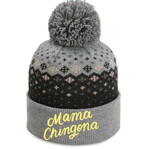 Mama Chingona Chicana Mom Mexican American Chicano Feminista Great Gift The Baniff Cuffed Pom Beanie