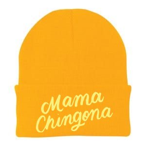 Mama Chingona Chicana Mom Mexican American Chicano Feminista Great Gift Knit Cap Winter Beanie