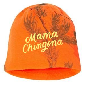 Mama Chingona Chicana Mom Mexican American Chicano Feminista Great Gift Kati - Camo Knit Beanie