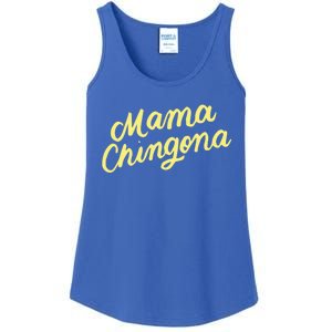 Mama Chingona Chicana Mom Mexican American Chicano Feminista Great Gift Ladies Essential Tank