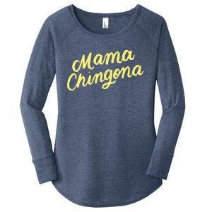 Mama Chingona Chicana Mom Mexican American Chicano Feminista Great Gift Women's Perfect Tri Tunic Long Sleeve Shirt