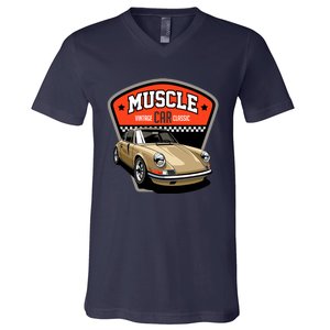 Muscle Car Classic V-Neck T-Shirt