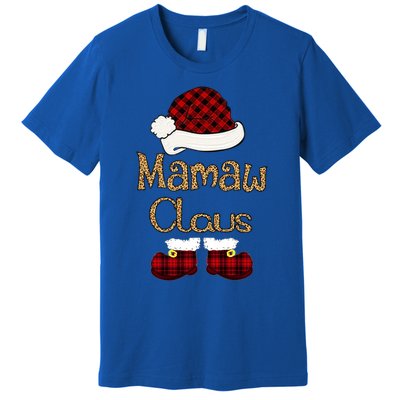 Mamaw Claus Christmas Mamaw Santa Gift Premium T-Shirt