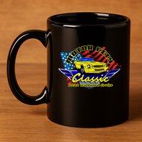 Motor City Cruise 11oz C Handle Ceramic Mug