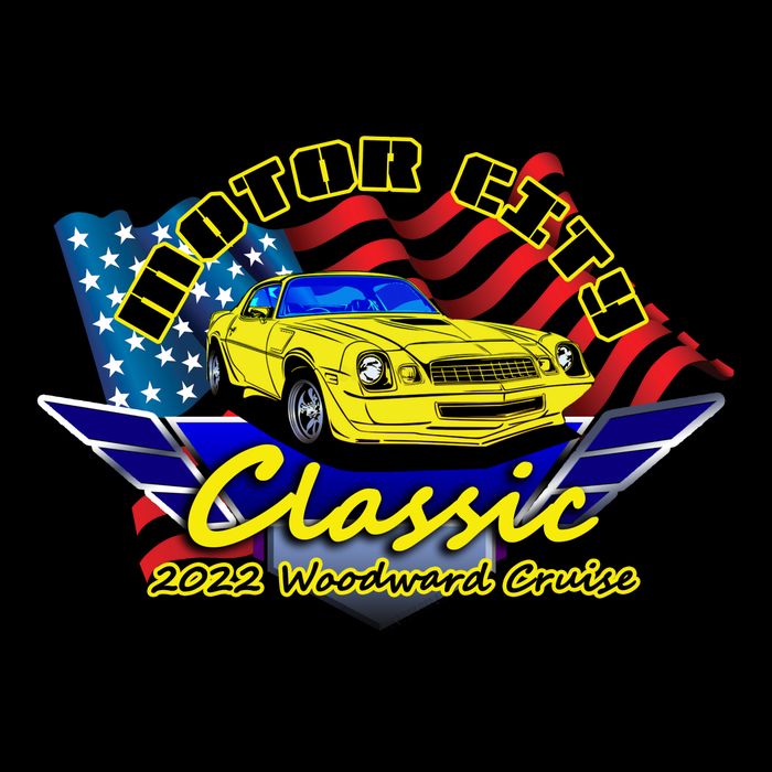 Motor City Cruise Tie-Dye T-Shirt