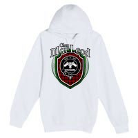 Macleod Clan Crest Scottish Clan Macleod Family Badge Premium Pullover Hoodie