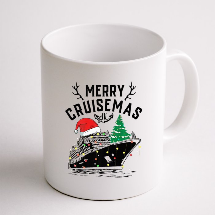 Merry Cruisemas Christmas Family Cruise Ship Funny Coffee Mug