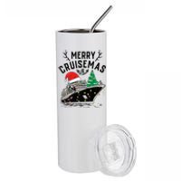 Merry Cruisemas Christmas Family Cruise Ship Funny Stainless Steel Tumbler