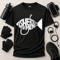 Matching Church Christian Group Bible Verse Fishers Of Men Cooling Performance Crew T-Shirt
