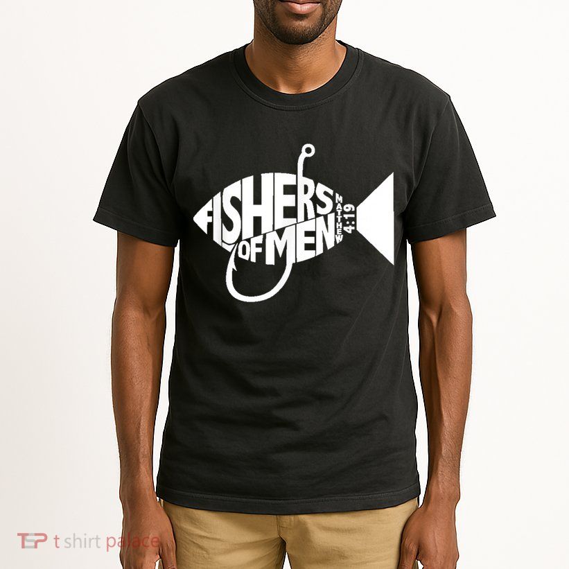 Matching Church Christian Group Bible Verse Fishers Of Men Tall T-Shirt
