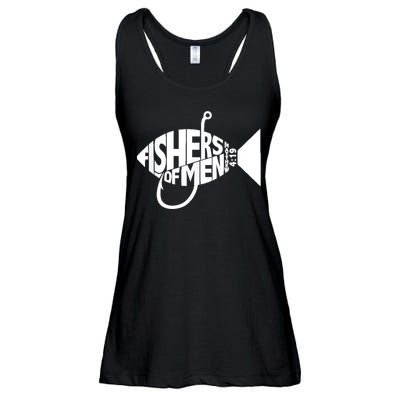 Matching Church Christian Group Bible Verse Fishers Of Men Ladies Essential Flowy Tank