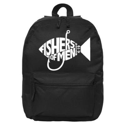 Matching Church Christian Group Bible Verse Fishers Of Men 16 in Basic Backpack