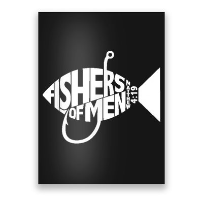 Matching Church Christian Group Bible Verse Fishers Of Men Poster