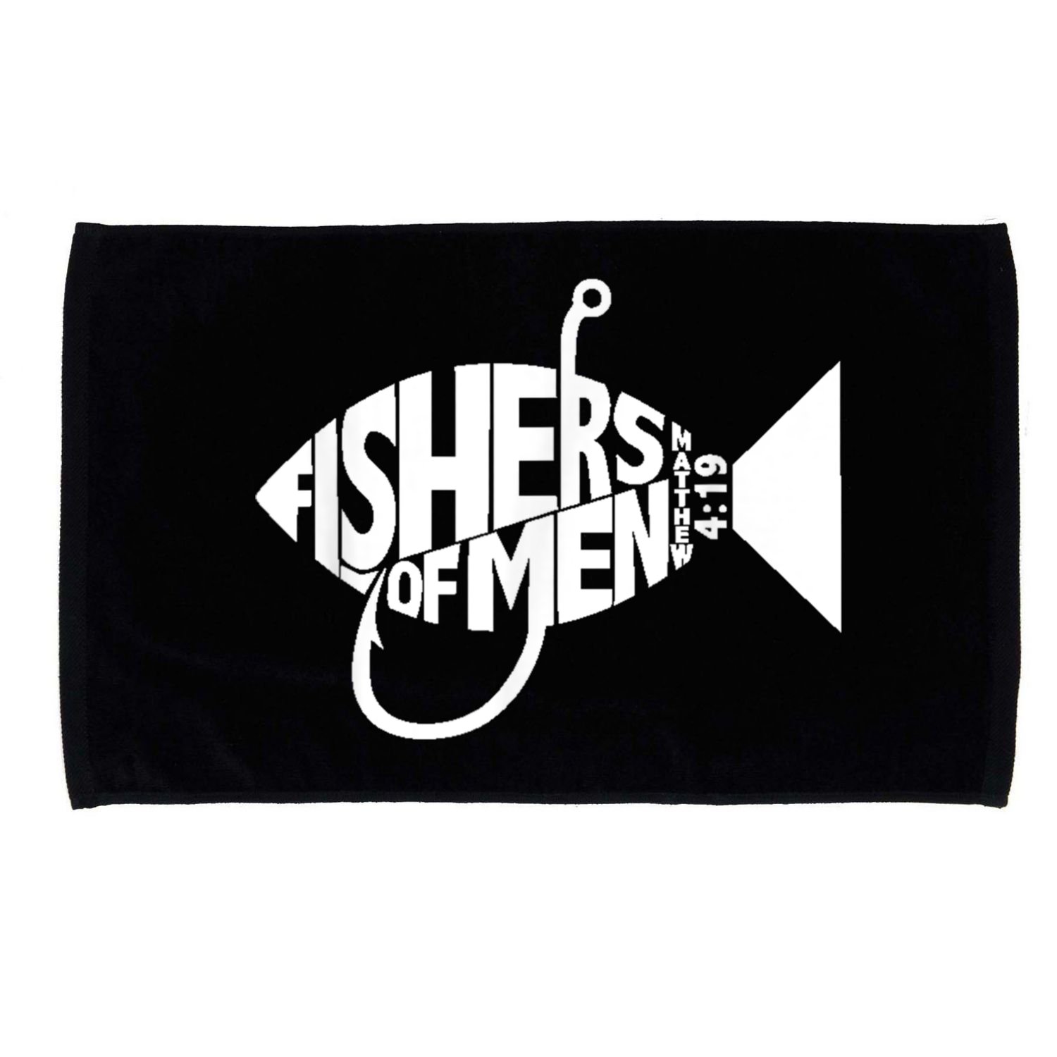 Matching Church Christian Group Bible Verse Fishers Of Men Microfiber Hand Towel