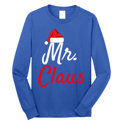 Mr Claus Cute Gift Daddy Claus Mama Claus Sweaters Pjs Cute Gift Long Sleeve Shirt