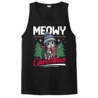 Meowy Christmas Cute Gift PosiCharge Competitor Tank