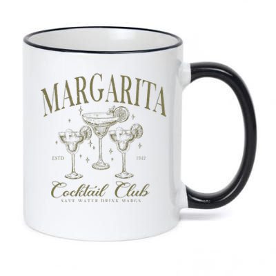 Margarita Cocktail Club 11oz Black Color Changing Mug