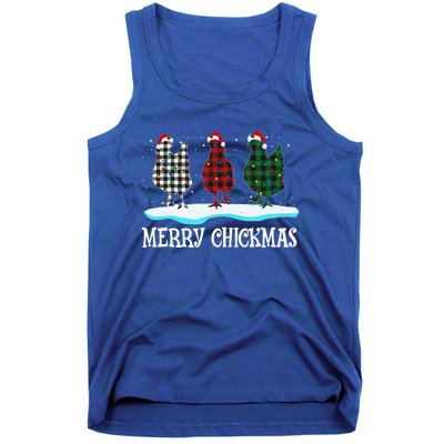 Merry Chickmas Cute Gift Tank Top