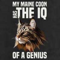Maine Coon Cat IQ Genius 11oz C Handle Ceramic Mug