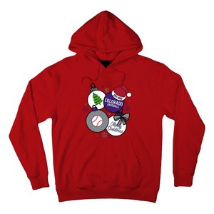 Merry Christmas Colorado Baseball Est 1993 Hoodie