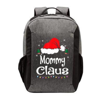 Mommy Claus Cute Gift Christmas Pajama Family Matching Xmas Gift Vector Backpack