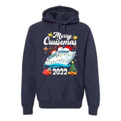 Merry Cruisemas Cruise Funny Christmas Family Xmas Gifts Premium Hoodie