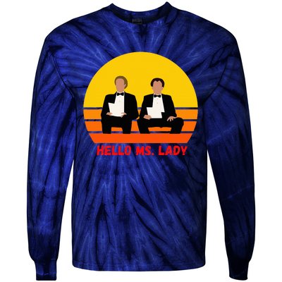 Movie Classic Cinema Tie-Dye Long Sleeve Shirt