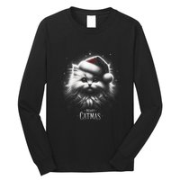 Merry Catmas Cat Lover Funny Christmas Long Sleeve Shirt