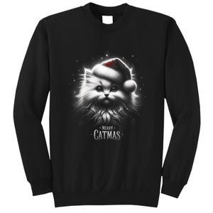 Merry Catmas Cat Lover Funny Christmas Sweatshirt