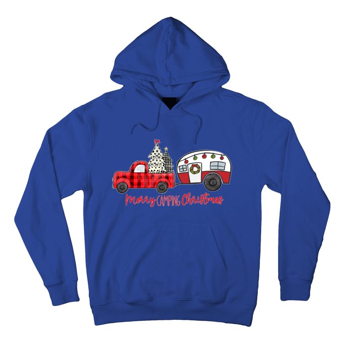 Merry Camping Christmas Vintage Truck Camper RvErs Great Gift Hoodie