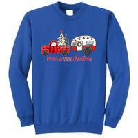 Merry Camping Christmas Vintage Truck Camper RvErs Great Gift Sweatshirt