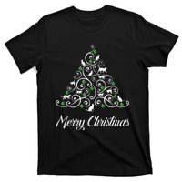 Merry Catmas Christmas Cat Tree Cats Funny Meowy Cats Lovers T-Shirt